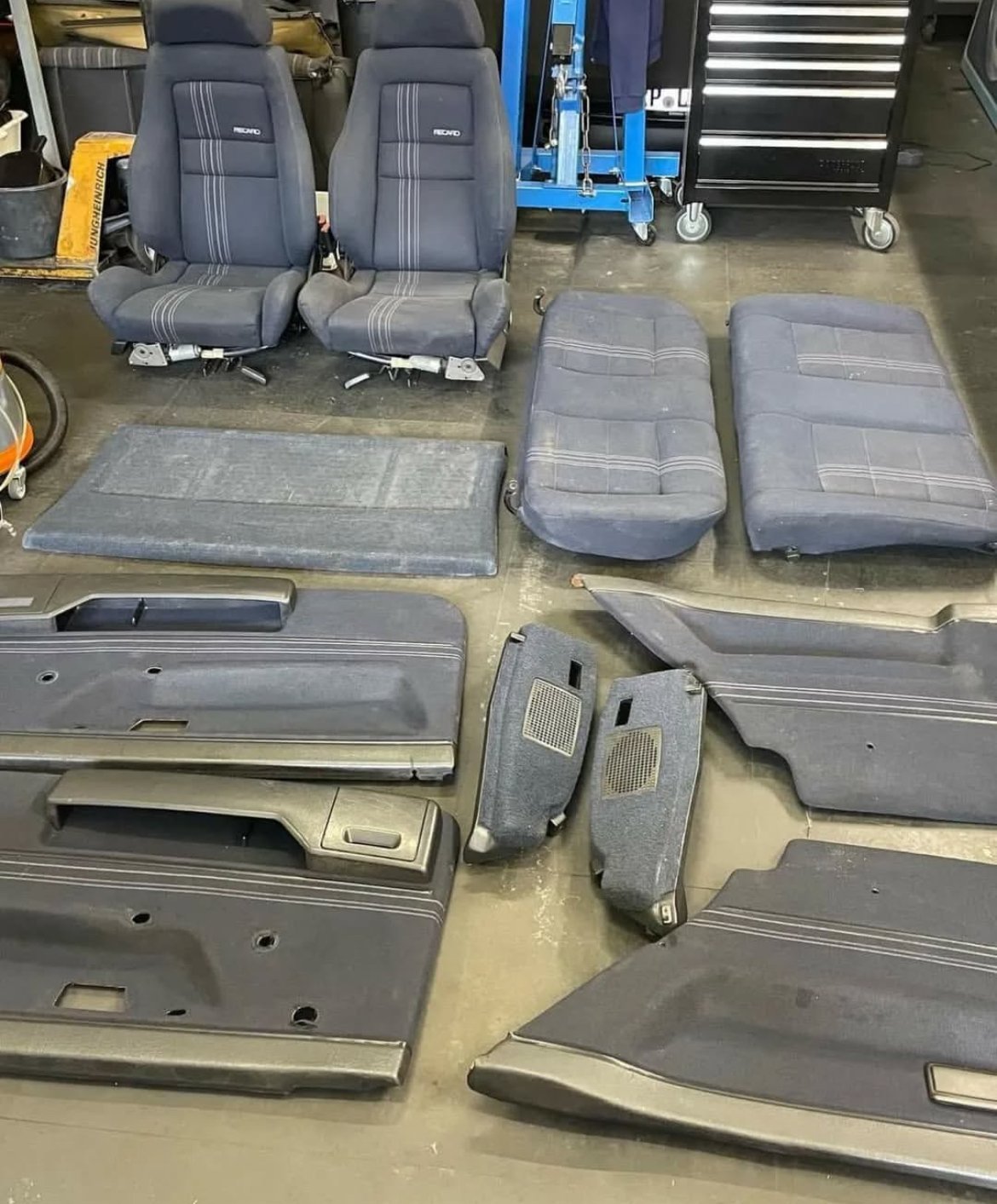 intérieur recaro complet pour golf 2 mk2 intérieur recaro complet pour golf 2 mk2