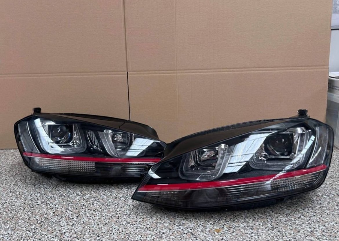 phares golf 7 / 7.5 halogènes phares golf 7 / 7.5 halogènes