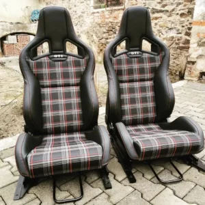 🚨🔥 À vendre – siÈges baquets recaro sportster cs – version gti tartan (vw golf gti) 🔥🚨