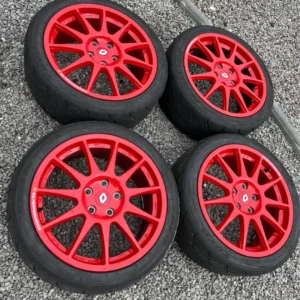 jantes renault sport turini rouge 🔥